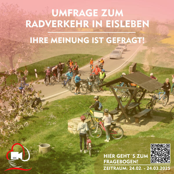 Radverkehr Eisleben Umfrage 2025