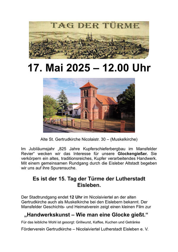 Bild vergrößern: Tag der Türme 2025